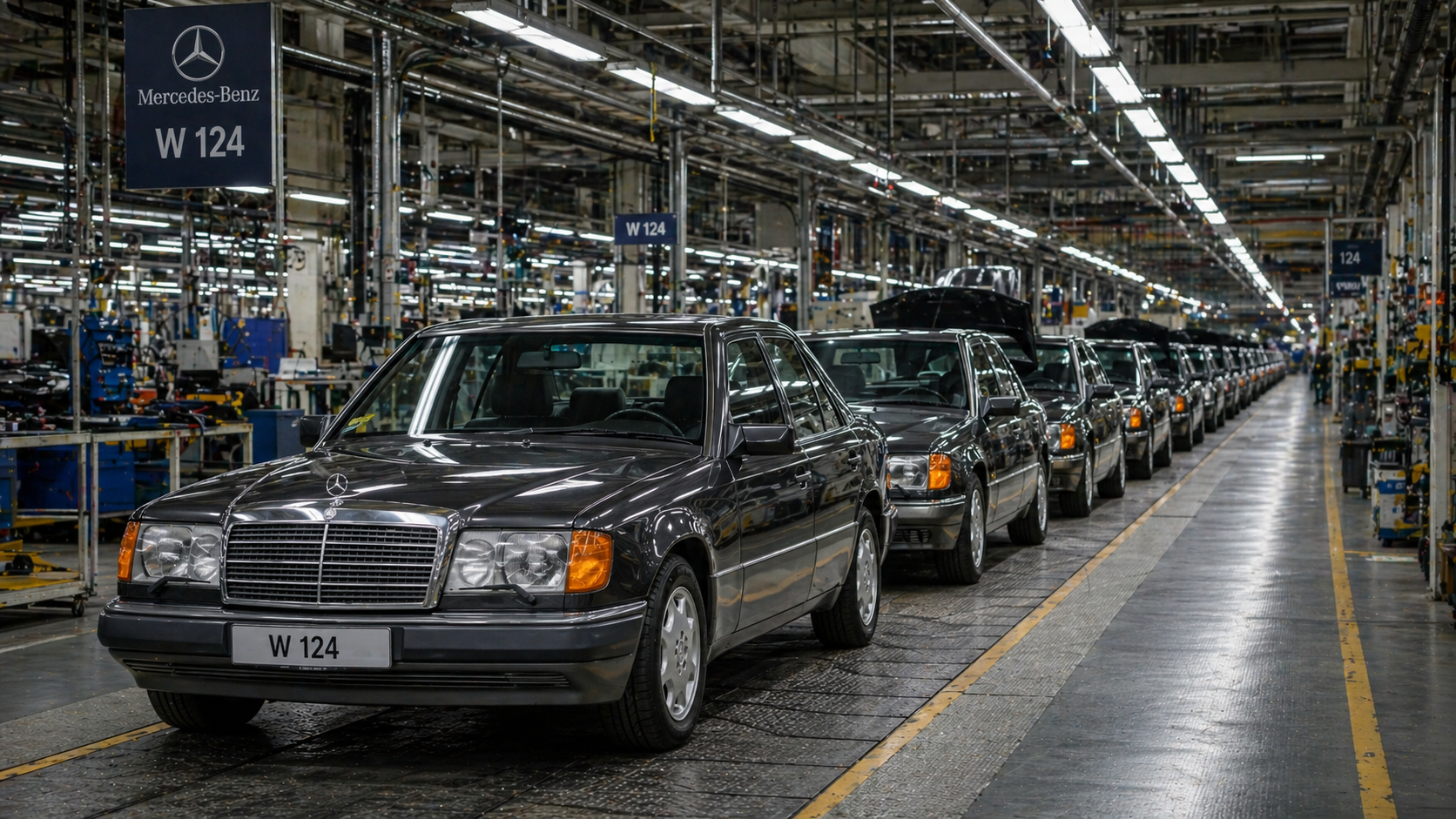 Мерцедес W124 най-здравата кола!